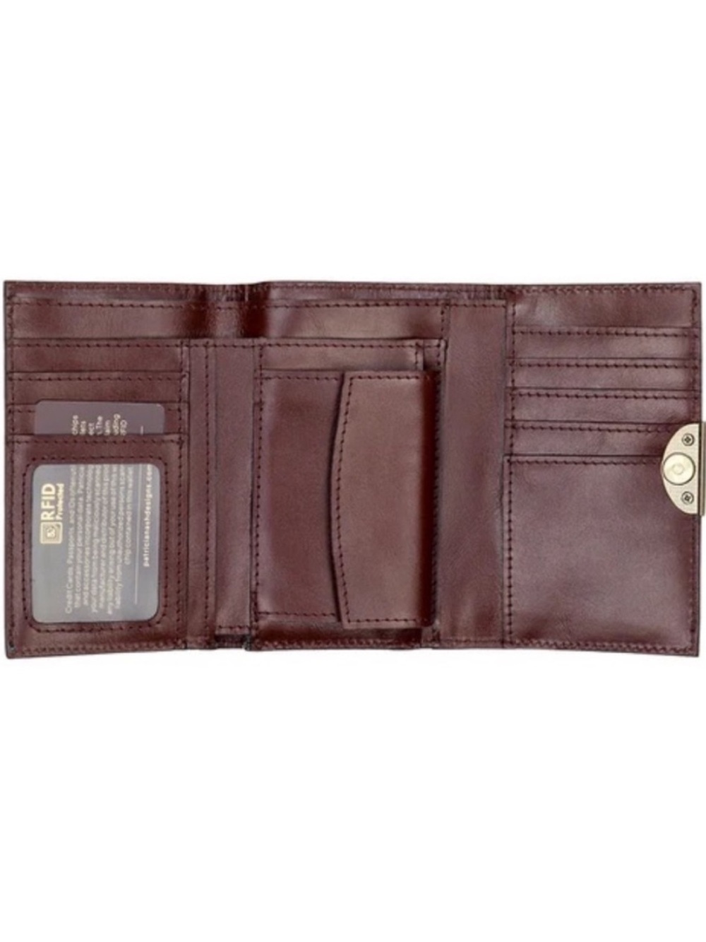 NWT-Patricia Nash-Tuscan Fields-Acri Trifold Wallet-$89 - Picture 11 of 12